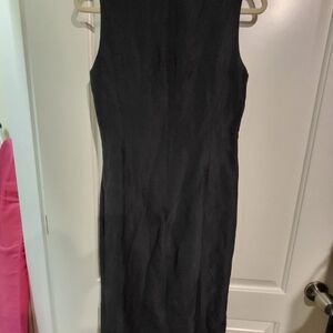 Oscar de la Renta Black Midi Dress